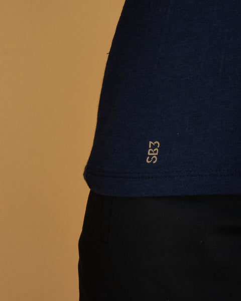 Mock Neck Tee