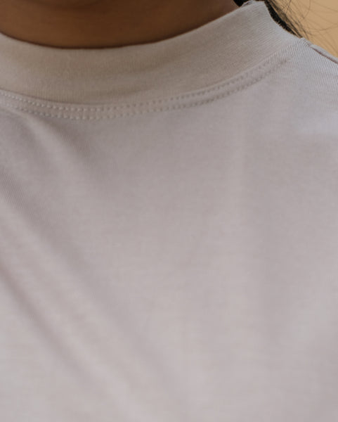 Bamboo Mock Neck Tee